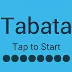 My Tabata Timer – Circles that light up to indicate remaining sets