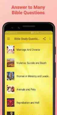 Bible Study Questions and Answers