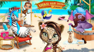 Jungle Animal Hair Salon 2