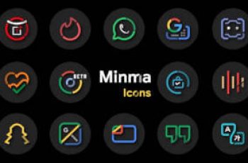 Minma Icon Pack – New Improved Dashboard