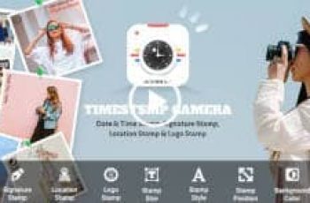 Timestamp camera – Remember time of events happening in life