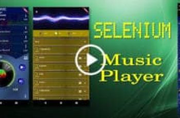 Selenium Music Player – Browse audio files with a handy Folders Browser