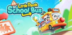 Baby Panda School Bus