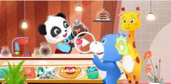 Baby Panda Summer Cafe