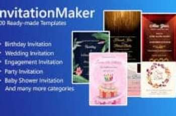 Invitation Card Maker – Create personalized invitation design