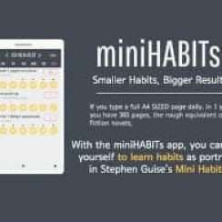 miniHABITS – Effectively create and manage your habits