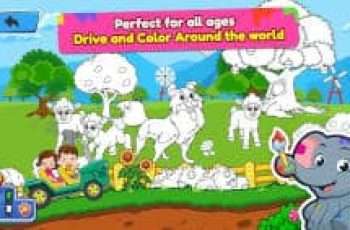 Animal Coloring Book – Places that you can visit and paint