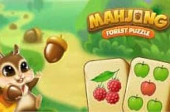 Mahjong Forest Puzzle – Match all the tiles to complete a board