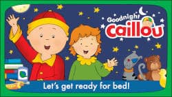 Goodnight Caillou