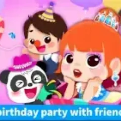 Little panda birthday party – Set up the party