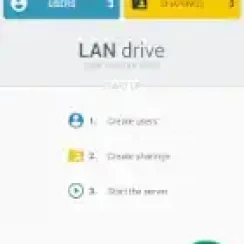 LAN drive – Transform your phone as a network drive