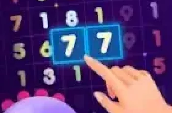 Numberzilla – Find and cross out the pairs of the same numbers