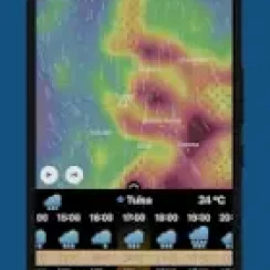 Ventusky – Show precisely current precipitation