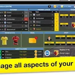 Soccer Tycoon – Climb the leagues and win soccer trophies