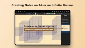 notein infinite canvas workflow