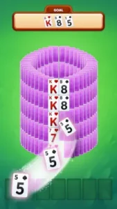 card match solitaire gameplay