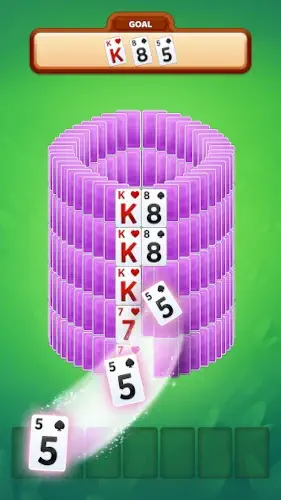 card match solitaire gameplay