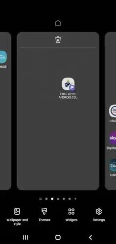 android widget customization layout