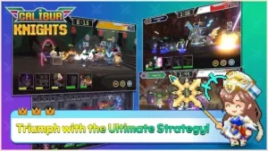 calibur knights strategy screen
