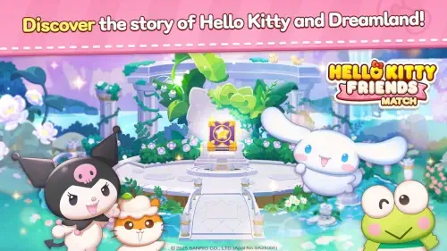 hello kitty friends match dreamland story
