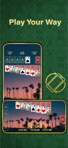 solitaire relaxa gameplay