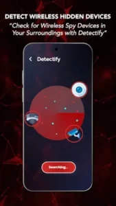 detectify wireless spy device scanner