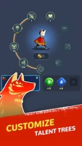 masketeers talent tree customization