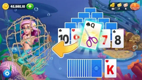 solitaire fish mania resource management