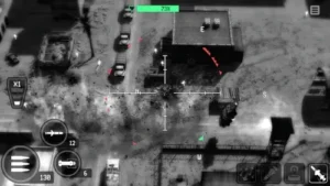 war drone system interface