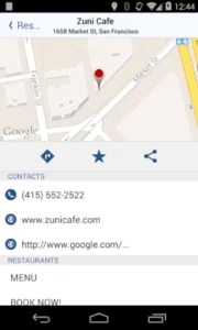 zuni cafe aroundme example listing
