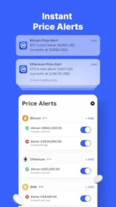 Coinmarketcap price alert settings