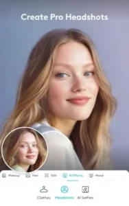 facetune pro headshot example