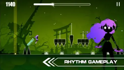 muse runner rhythm gameplay