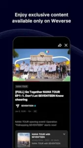 weverse artist live events boynextdoor