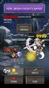 orna rpg boss fight selene