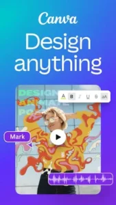canva app main design interface