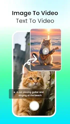 dreamface app text to video interface