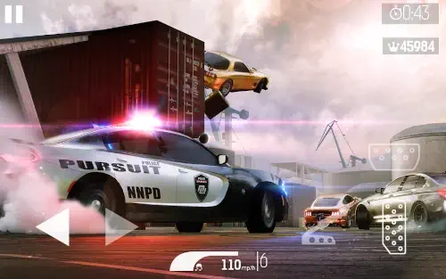 nitro nation police pursuit gameplay