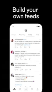 threads app custom feeds interface