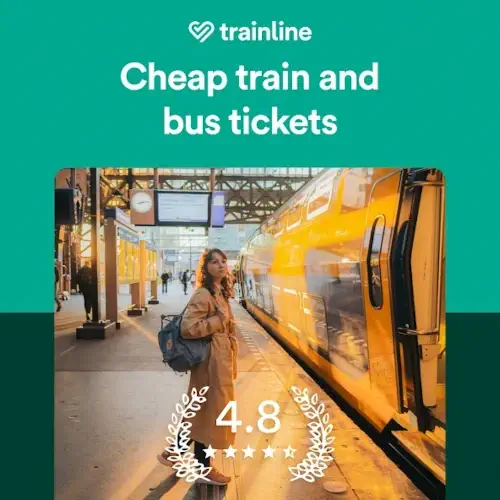 trainline app cheap train tickets