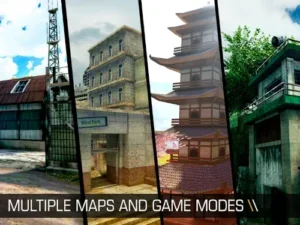 bullet force mobile maps and modes showcase