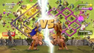clash of clans battle replay statistics