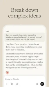 claude ai explains noise cancelling headphones