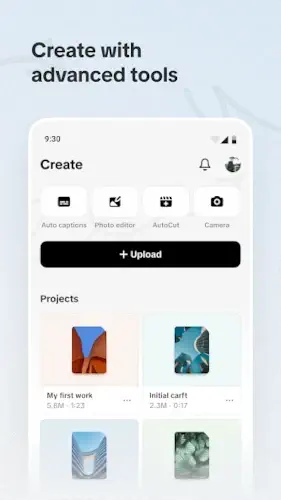 tiktok studio advanced creation tools interface