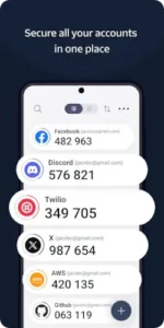 authy account tokens list