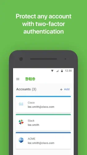 duo mobile two factor authentication