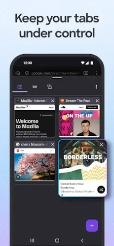 firefox tab management