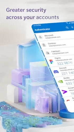microsoft authenticator account list
