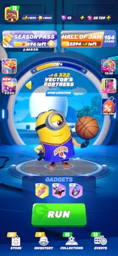 minion rush vector fortress