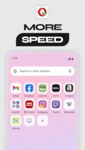 opera mini browser speed